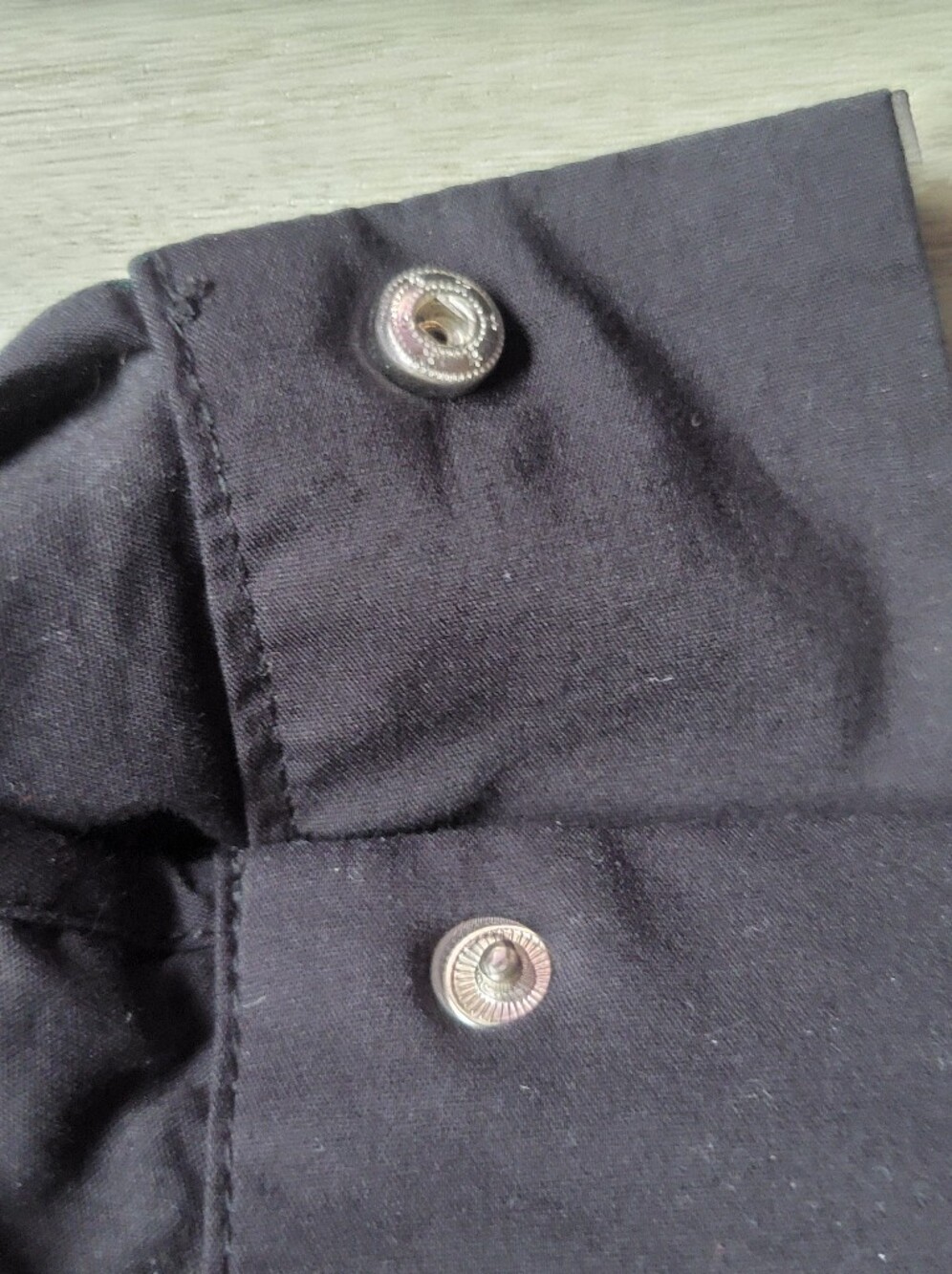 3 FOR $20 Dynamite Black Long-Sleeve Button-Front Shirt - Picture 6 of 10